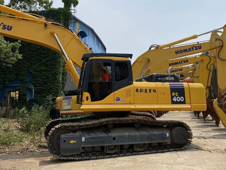 일본 중고용 코마쓰 발굴기 판매 중고 PC400-7 진동유 기계